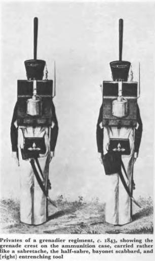 Grenadiers 1843